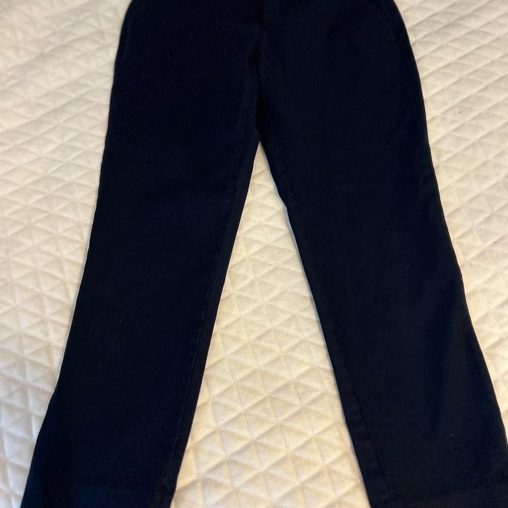 Banana Republic Women's Black Straight Leg Trousers